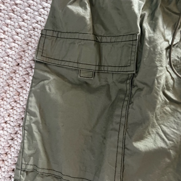 Wild Fable Sage Green Elastic Waist skirt - Picture 3 of 6